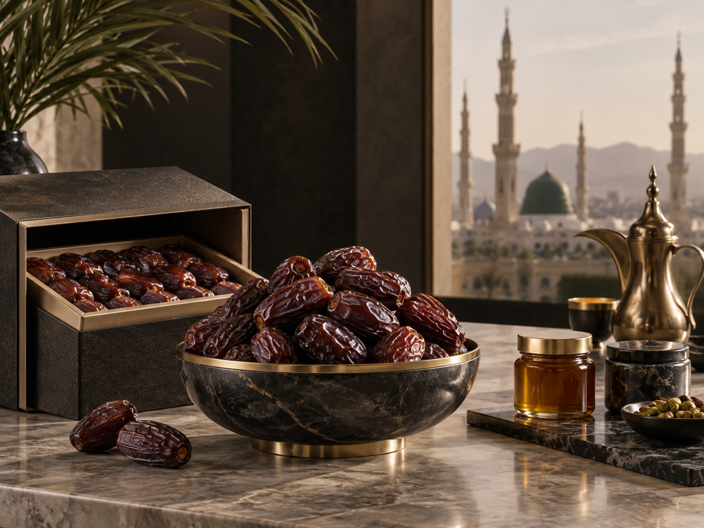 Saudi dates and heritage products
